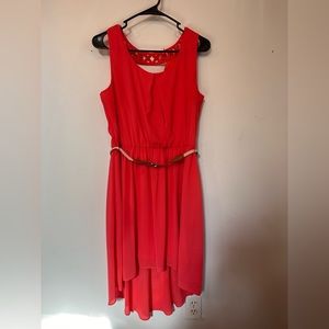 Dress - Midi - Built in Belt - Size Large